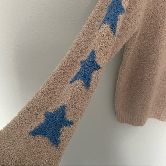 Cobalt Blue Star Teddy Bear Top Loungewear NWT - Picture 3 of 7